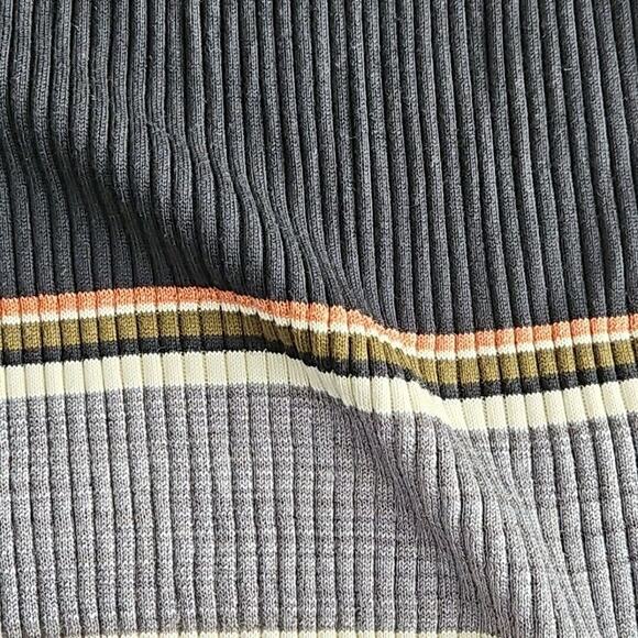 Abercrombie & Fitch Knit Tube Dress Size XS Bodycon Horizontal Stripe Old Money - Picture 7 of 13